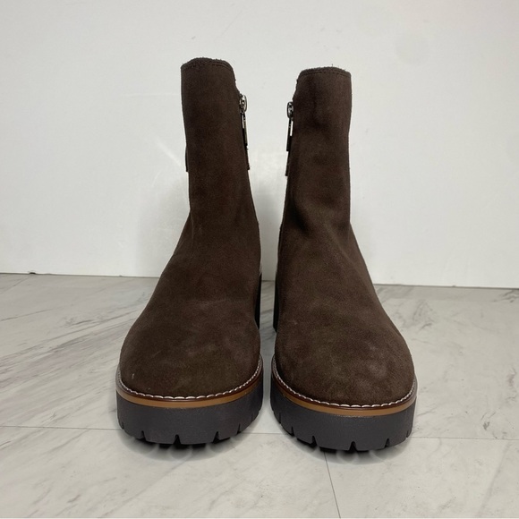 Blondo Dakota Brown Suede Buckle Boot 8M - Picture 2 of 14